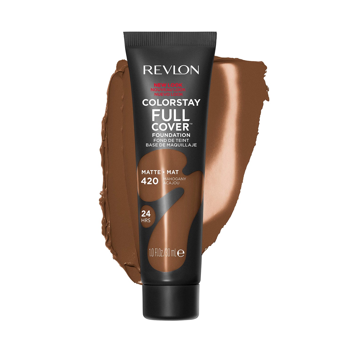 Revlon Liquid Foundation, ColorStay Face Makeup for Normal and Dry Skin, Longwear Full Coverage with Matte Finish, Oil Free, Medium Beige, 1.0 Fl Oz