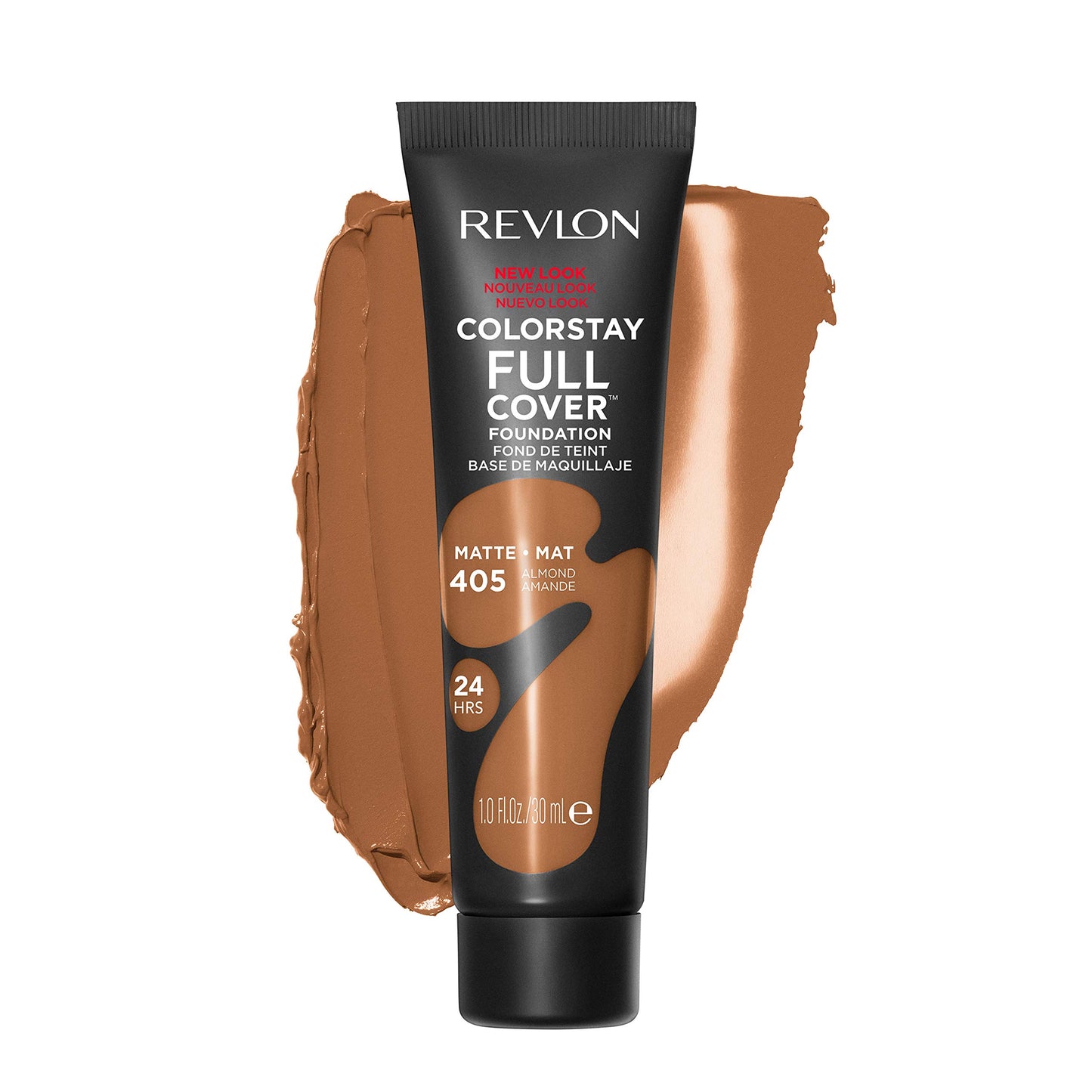 Revlon Liquid Foundation, ColorStay Face Makeup for Normal and Dry Skin, Longwear Full Coverage with Matte Finish, Oil Free, Medium Beige, 1.0 Fl Oz
