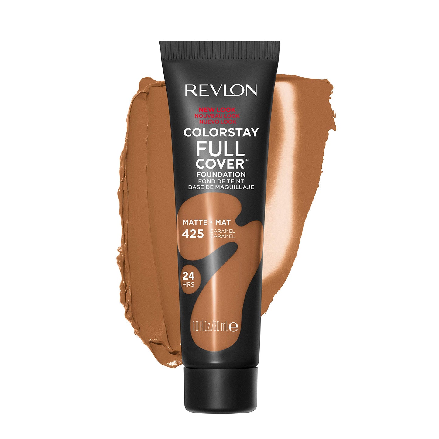 Revlon Liquid Foundation, ColorStay Face Makeup for Normal and Dry Skin, Longwear Full Coverage with Matte Finish, Oil Free, Medium Beige, 1.0 Fl Oz