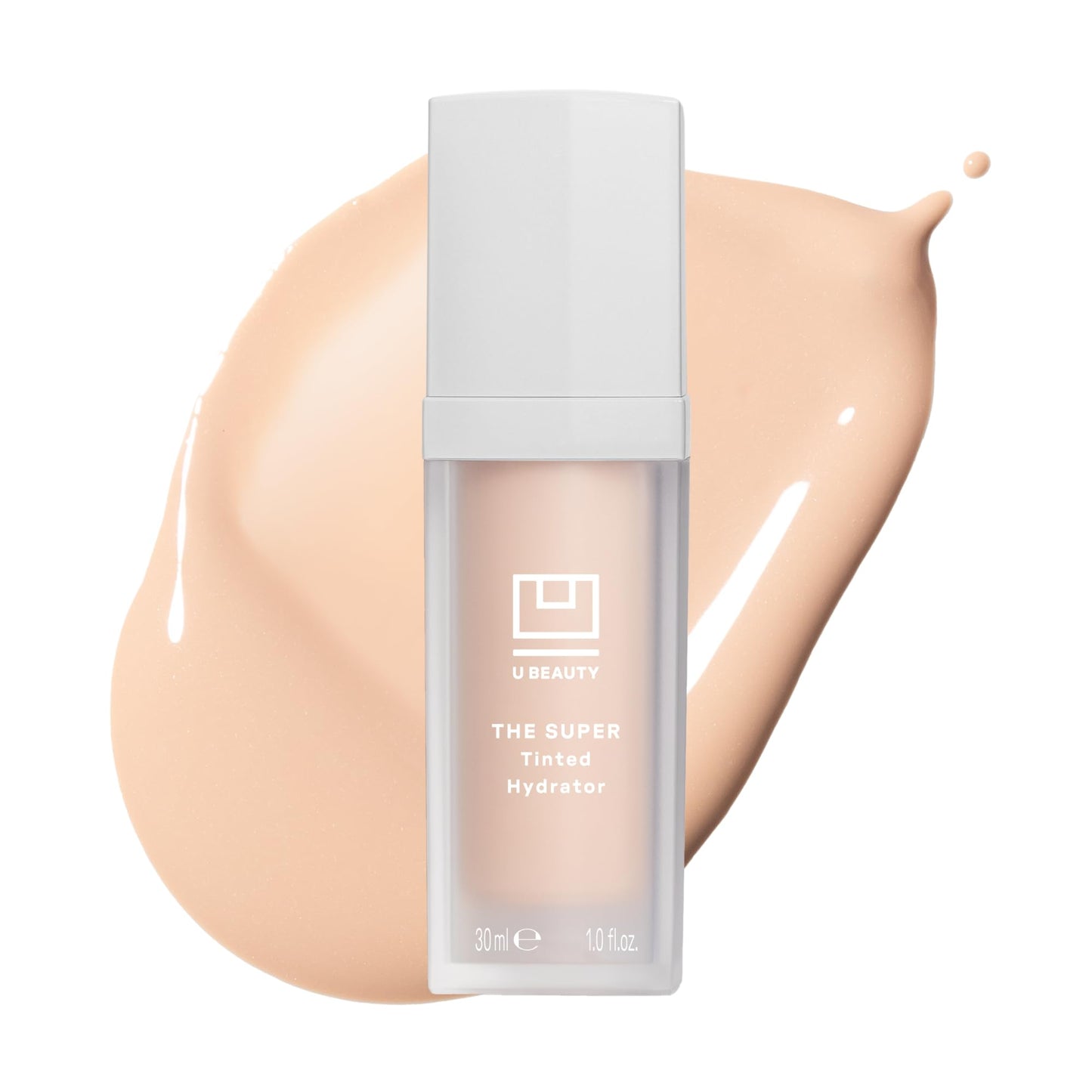 U Beauty The Super Tinted Hydrator Hyaluronic Acid Moisturizing Cream - Mega-Dose Skin Hydrator for Supple, Smooth, and Softer-Looking Skin For Up To 48 Hours - Shade 3-1.0 oz