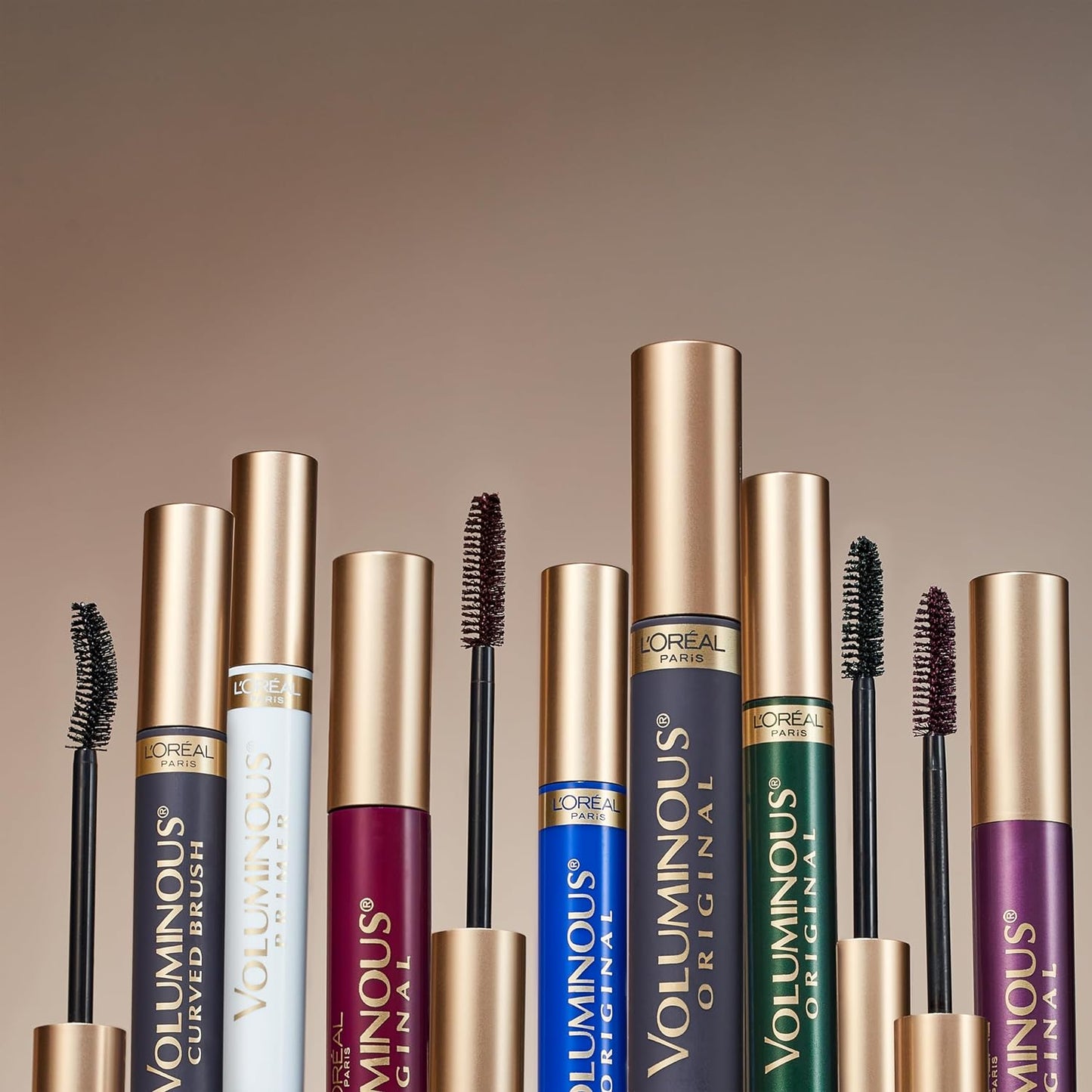 L’Oreal Paris Makeup Voluminous Original Volume Building Mascara, Black Brown, 0.28 fl; oz.