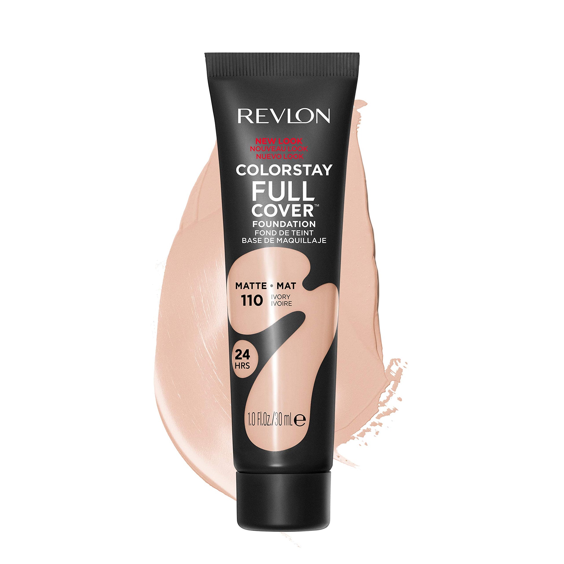 Revlon Liquid Foundation, ColorStay Face Makeup for Normal and Dry Skin, Longwear Full Coverage with Matte Finish, Oil Free, Medium Beige, 1.0 Fl Oz